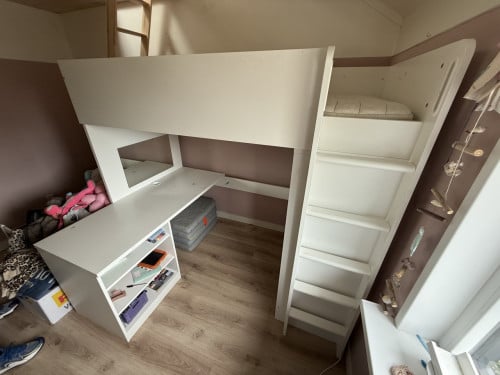 Ikea Stuva/Smastad Hoogslaper met bureau