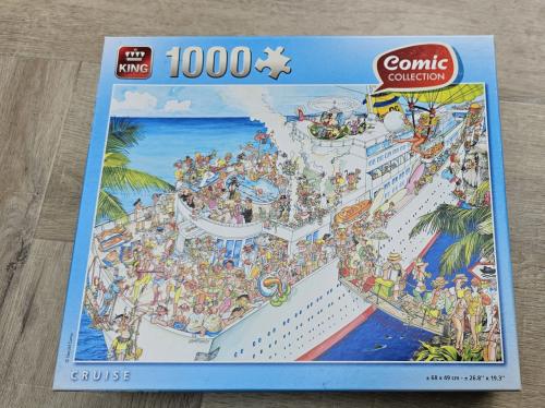 Comic collection cruise puzzel 1000 stukjes