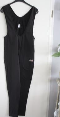 Zwart Wielerbroek lang (pak) maat l