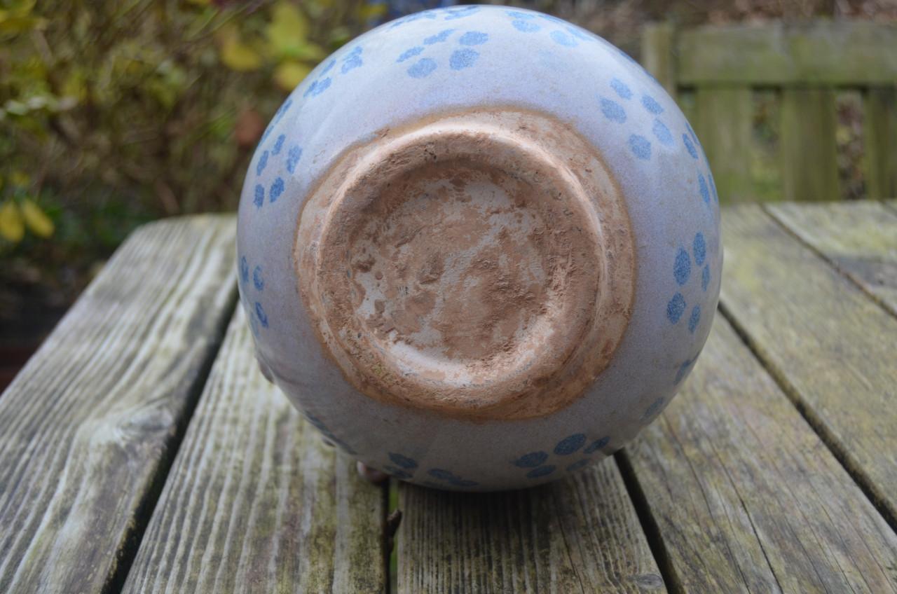 Mooie Chinese vaas met draak 20e eeuw.