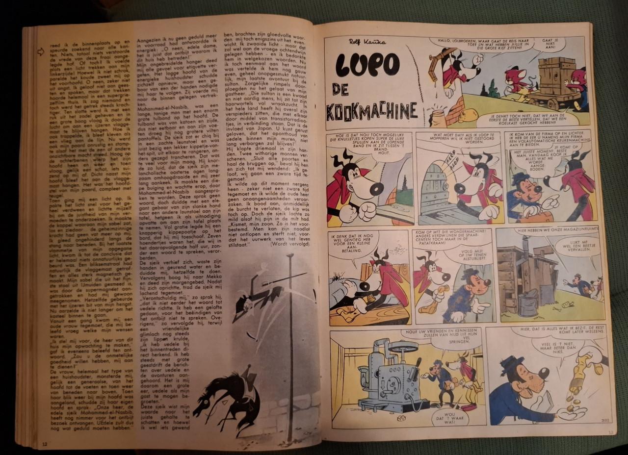 Los stripweekblad Fix & Fox halve jaargang 1963, ingebonden