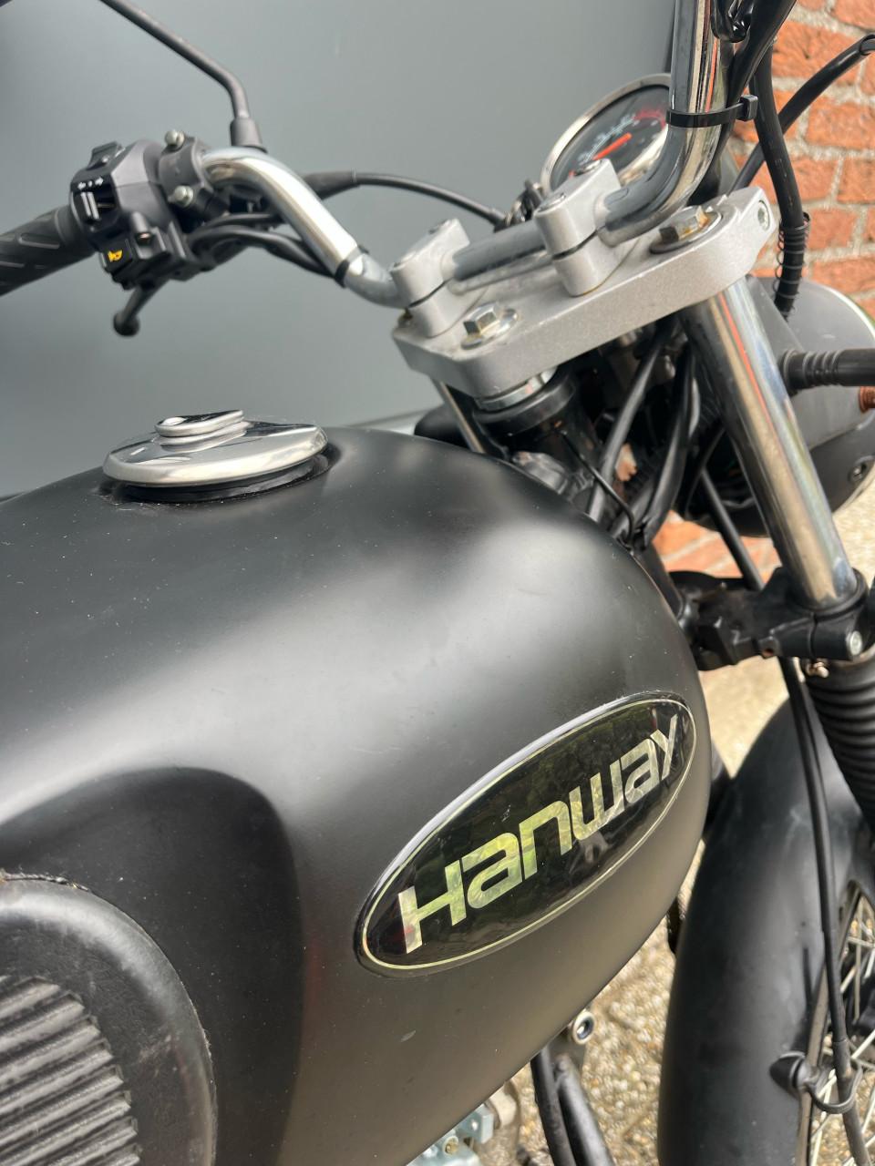 Hanway raw 50 schakelbrommer caferacer