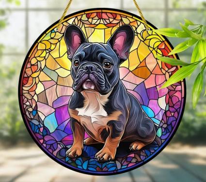 Raamhanger Franse bulldog