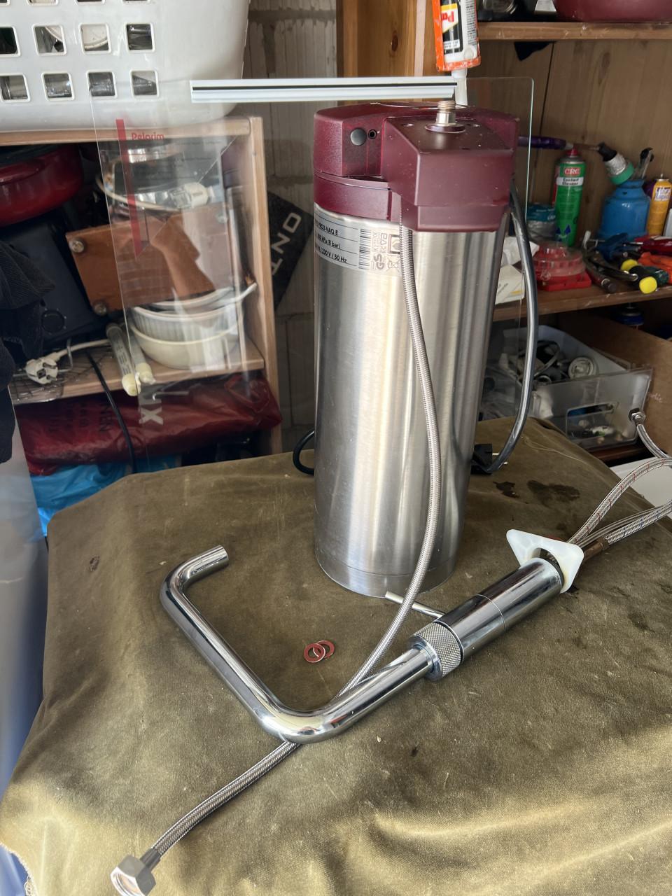 Quooker PRO3-VAQ met origineel Quooker kraan Direct kokend water