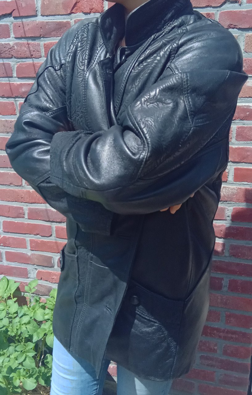 Leren jas, vintage