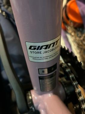 Dames hibridre fiets