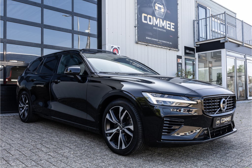 Volvo V60 2.0 t6 plug-in hybrid awd plus dark ✅h&kaudio✅pano✅fullled✅leder