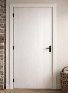 Opgeklampte landelijke binnendeuren op maat