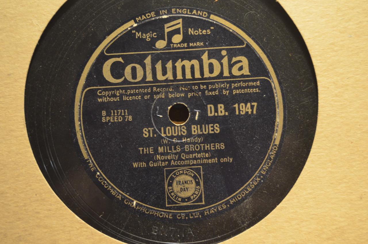 78 rpm Mills Brothers jaren '40 en '50 héél veel stuks. (3)