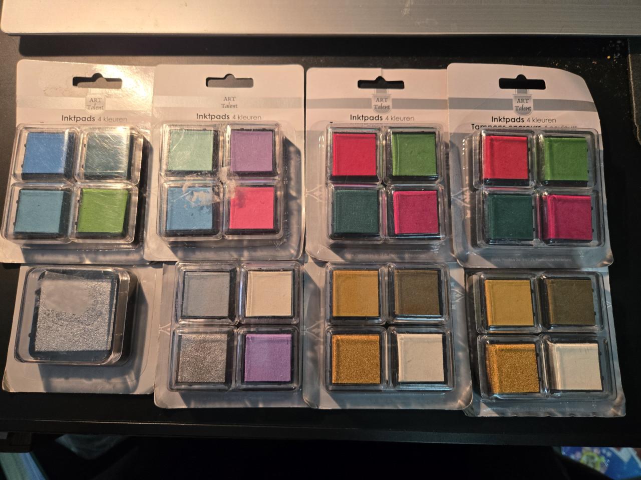 Art Talent stempelkussensets Nieuw.