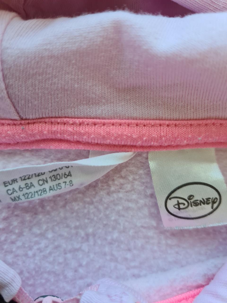 Minnie Mouse  Disney roze hoodie sweater vest van H&M  Maat 122-128