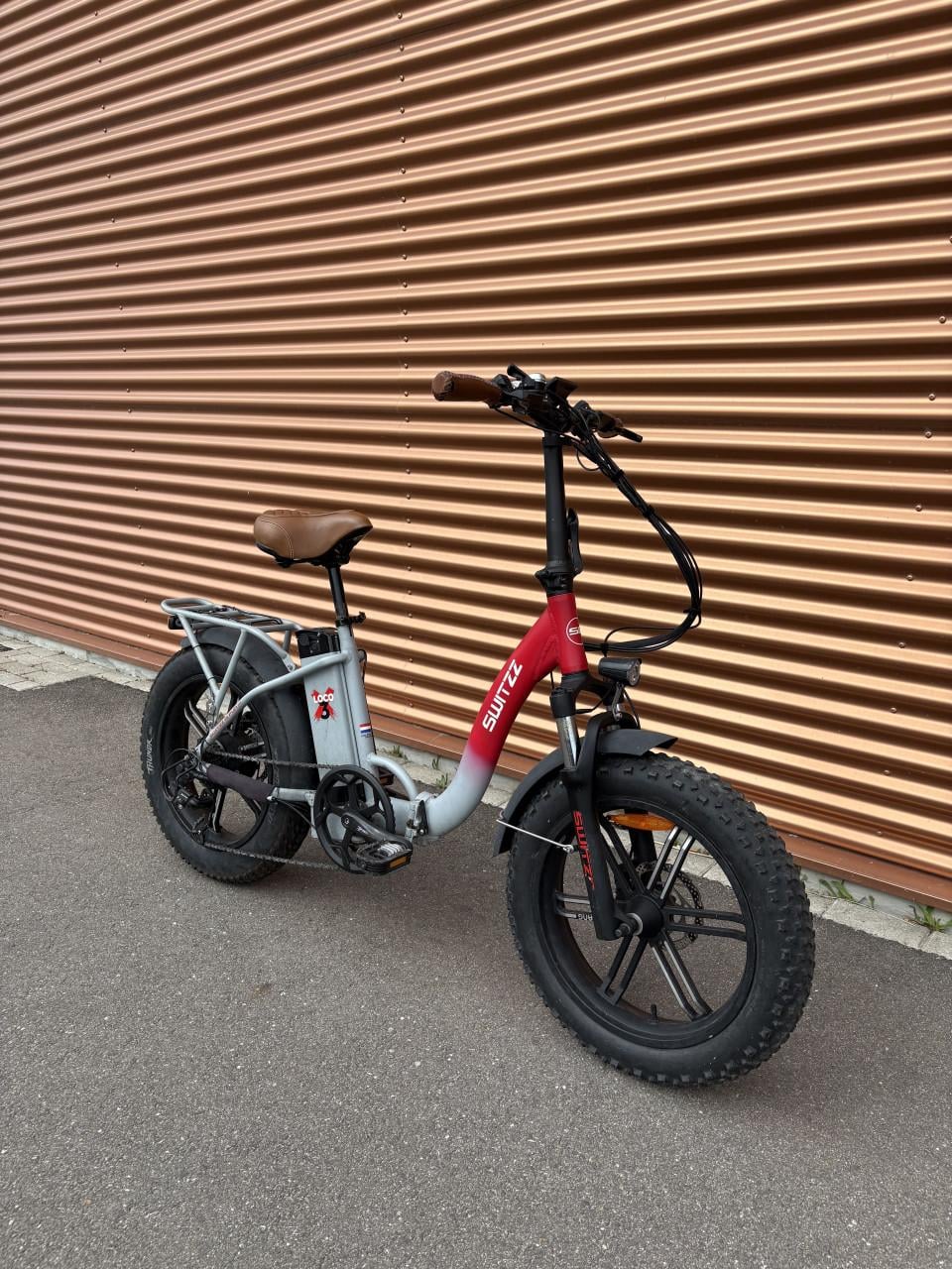 Switzz elektrische vouwfiets/fatbike