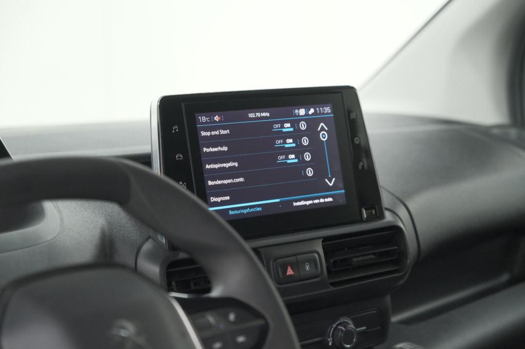 Peugeot Partner 1.5 bluehdi 100 s&s l1 | passagiersbank |  apple carplay | 