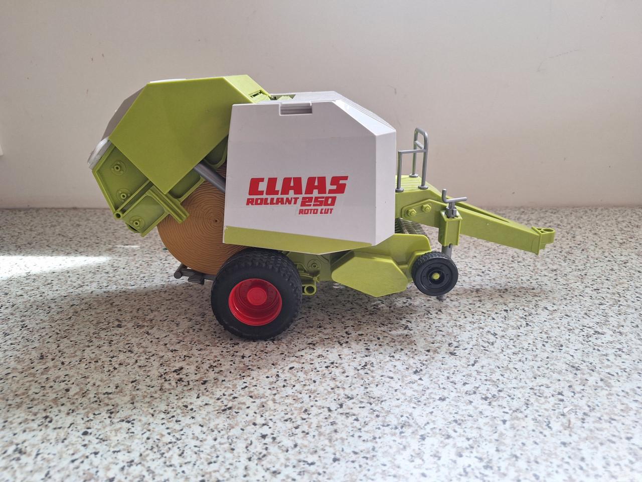 Bruder claas ronde balenpers