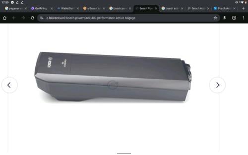 Bosch powerpack 400 in nette staat