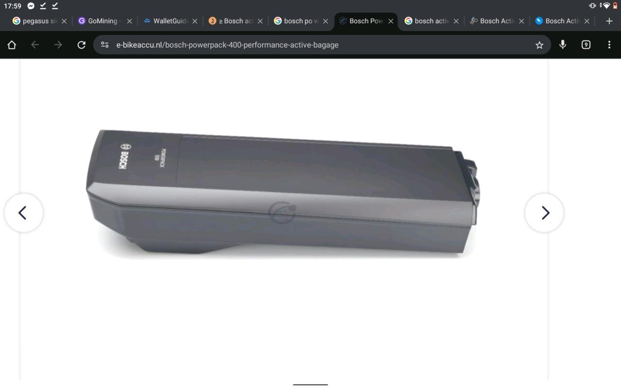 Bosch powerpack 400 in nette staat