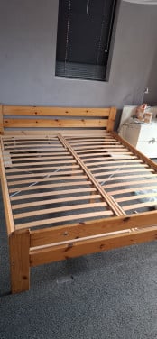 Tweepersoonsbed 160x200 met lattenbodem