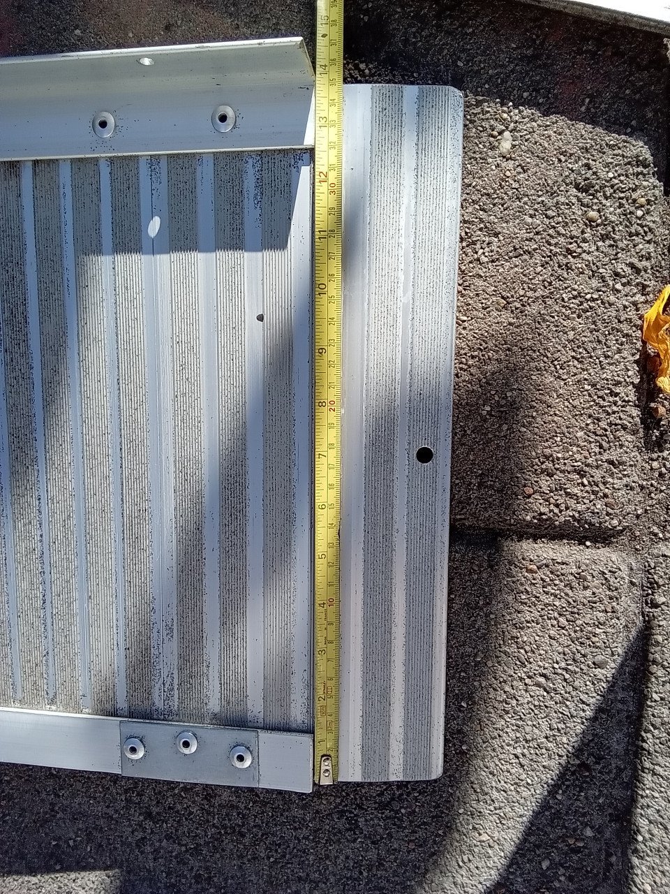 Oprijplaten Aluminium