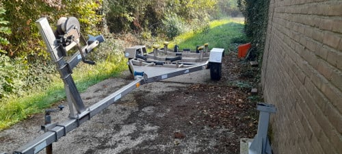 Rvs   Boottrailer / Stallingtrailer