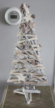Houten kerstboom