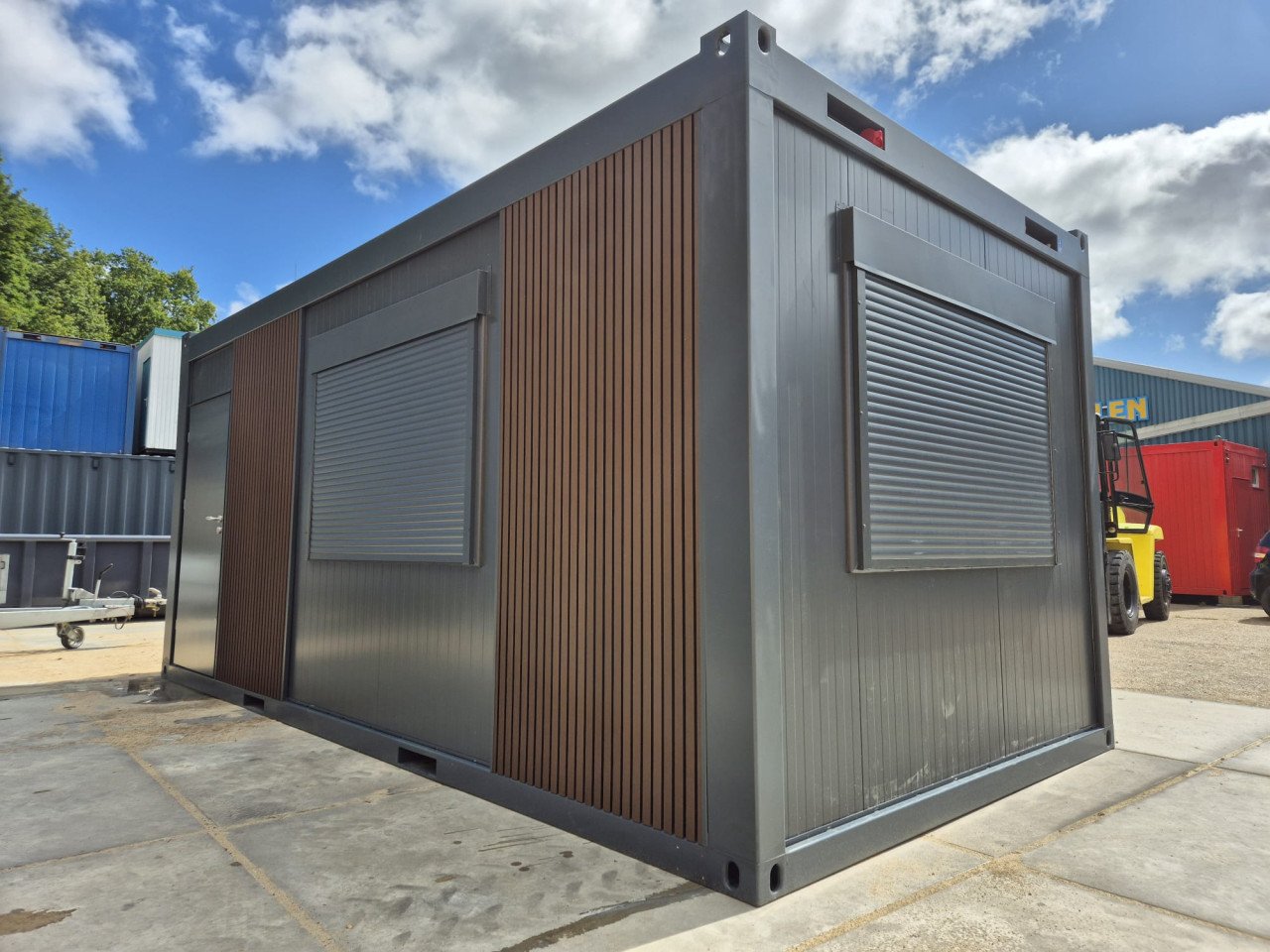 6x3m kantoorunit / tiny house / tuinkantoor / wooncontainer