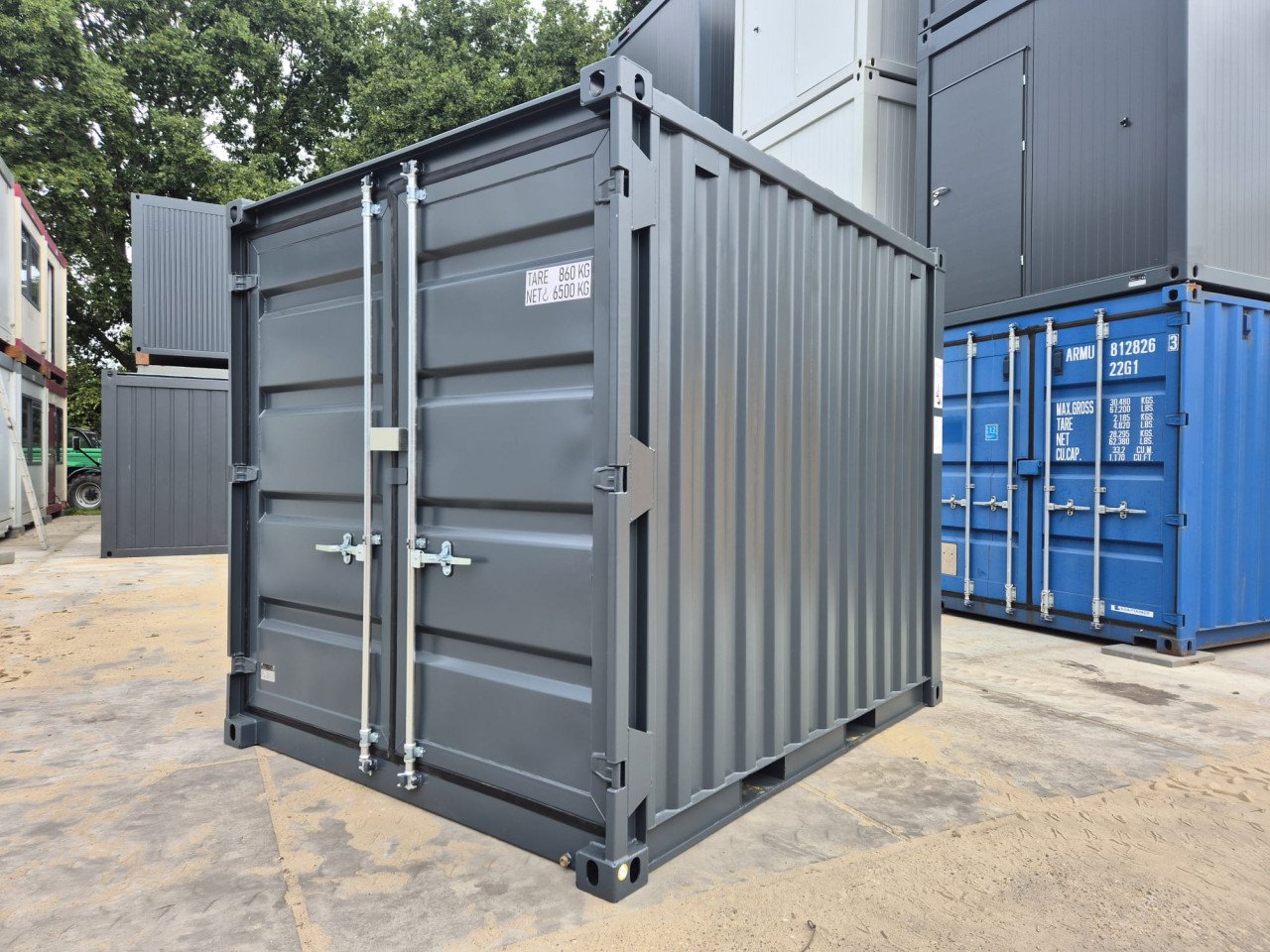 10ft milieucontainer / mileubox / container met opvangbak