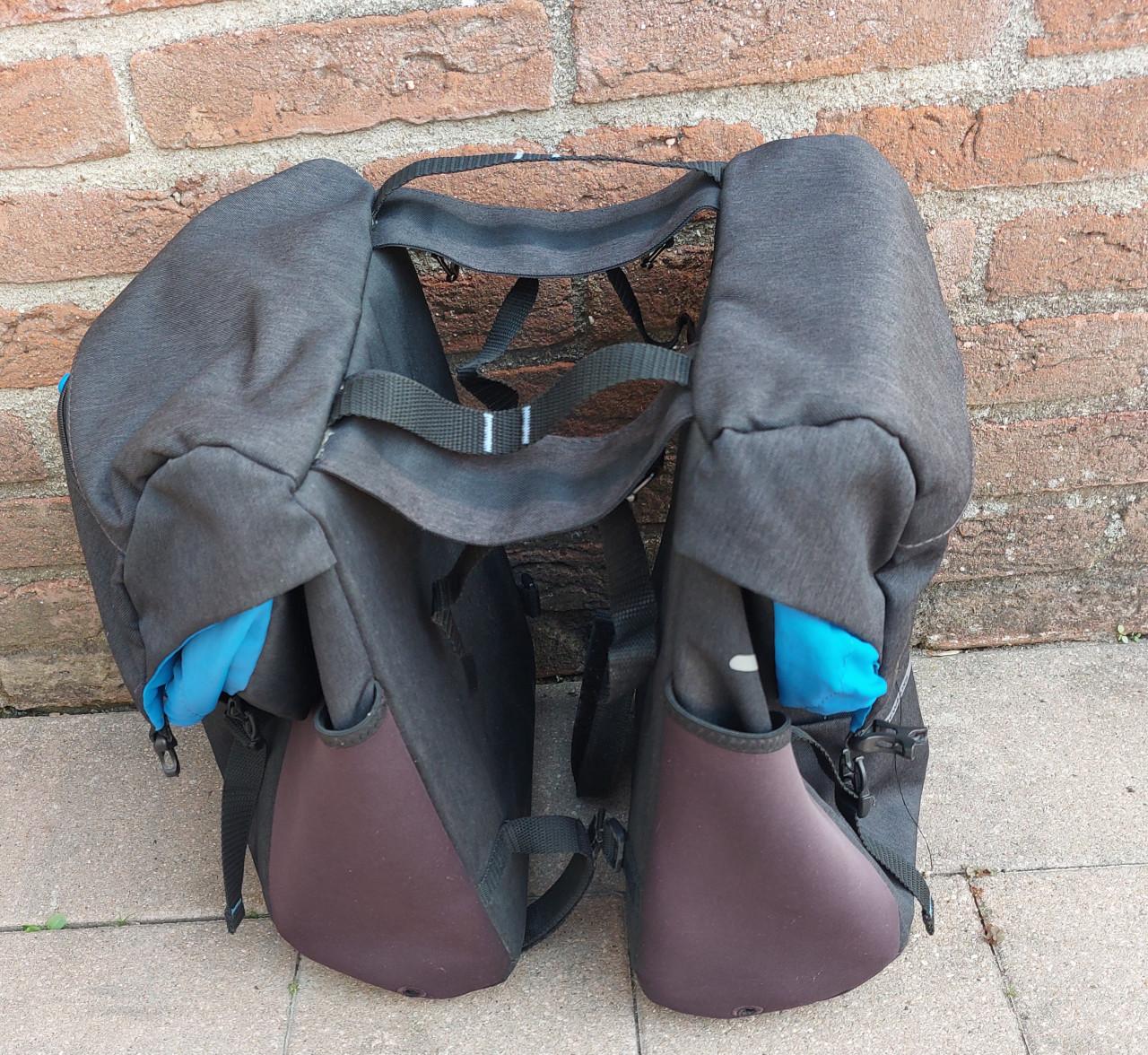 2 x dubbele fietstassen newlooxs