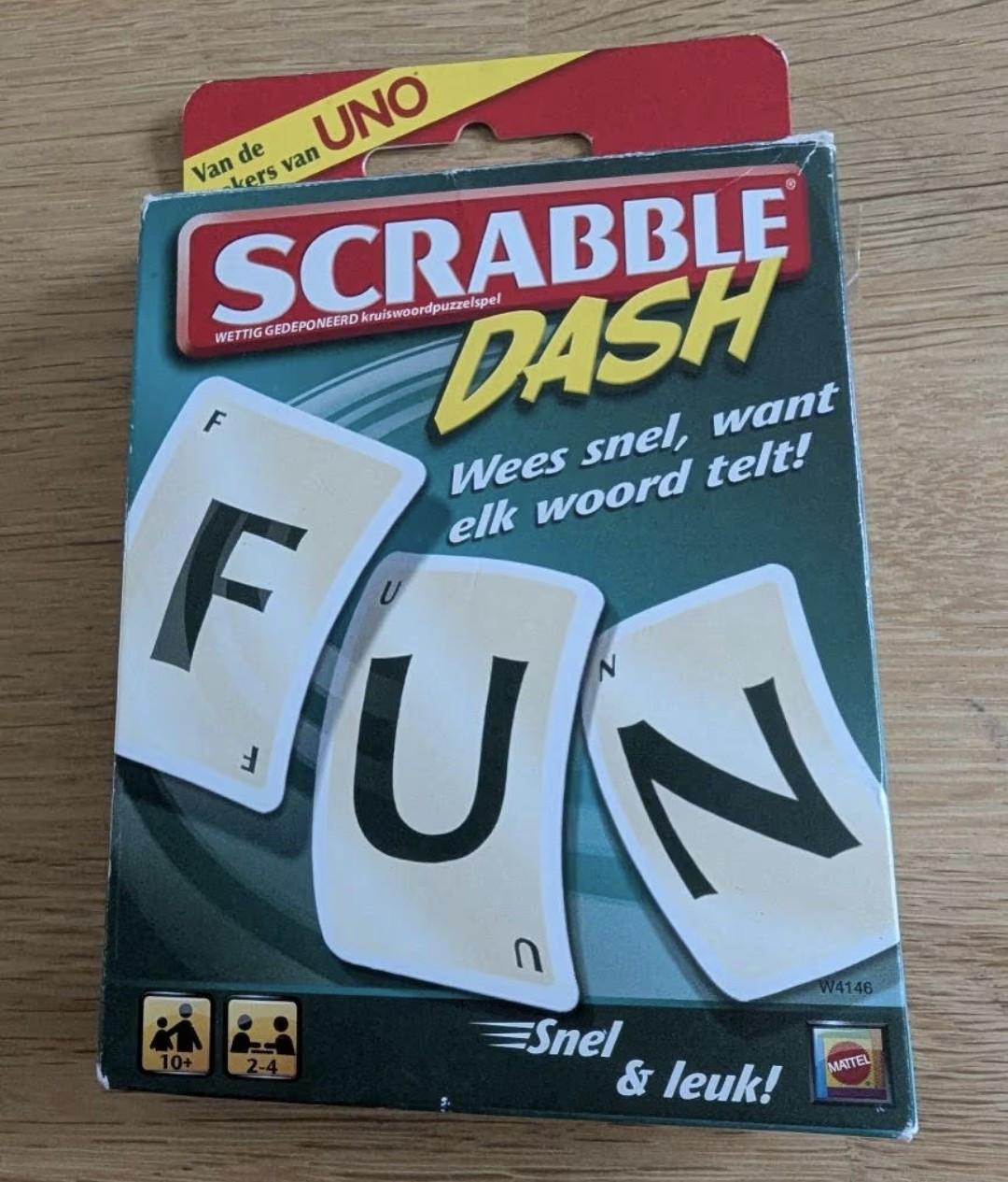 Scrabble Dash spel van Mattel