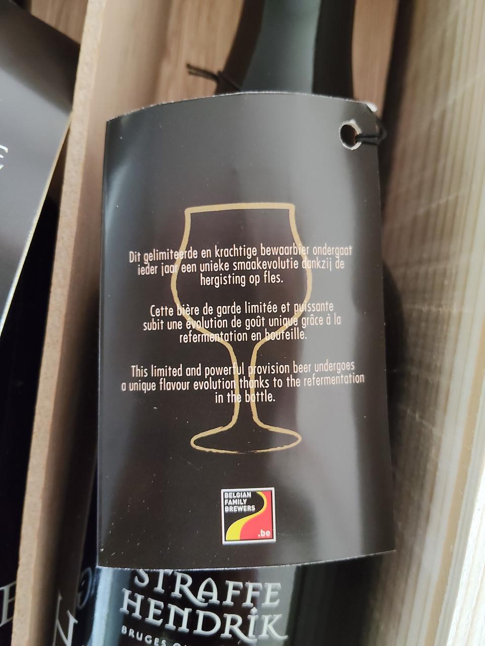 Straffe Hendrik Heritage 2024 Oak Barrel Aged set van 6 flessen in kistje