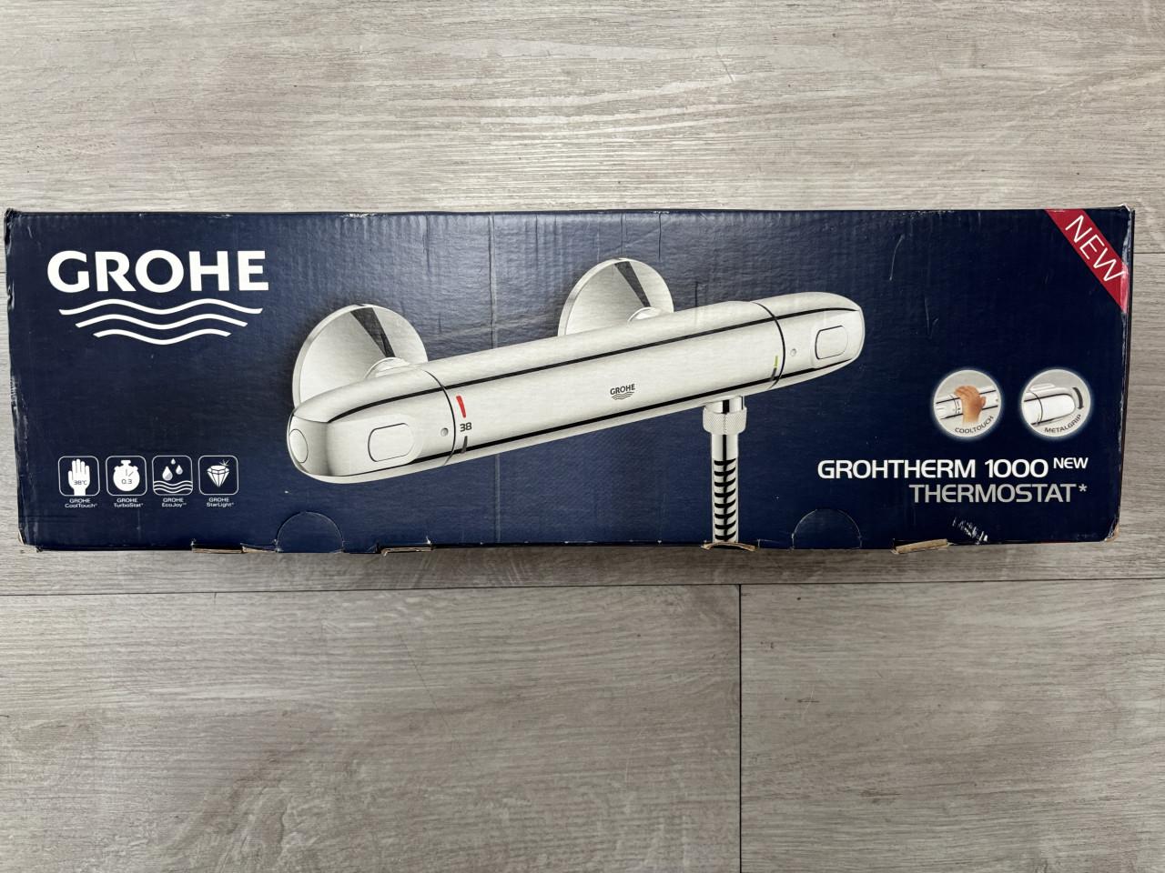 Ghrohe douche kraan + draingoot