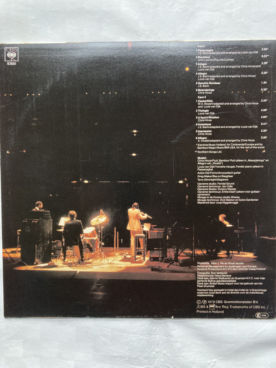 LP Chris Hinze and Friends Impressies 83661 CBS 1979
