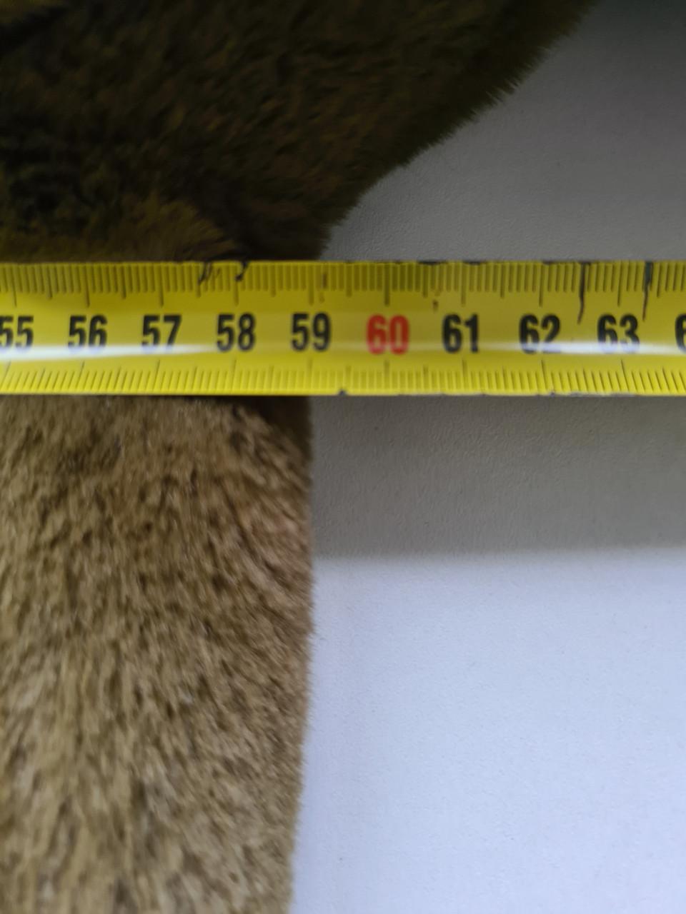 Nieuw ! Zara kaki groene / donker groene fake fur jacket  Maat M