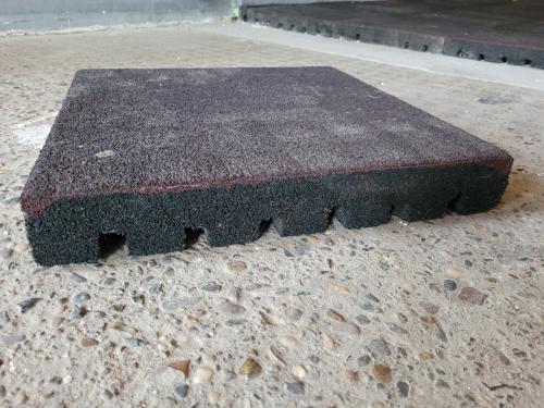 Rubber tegels