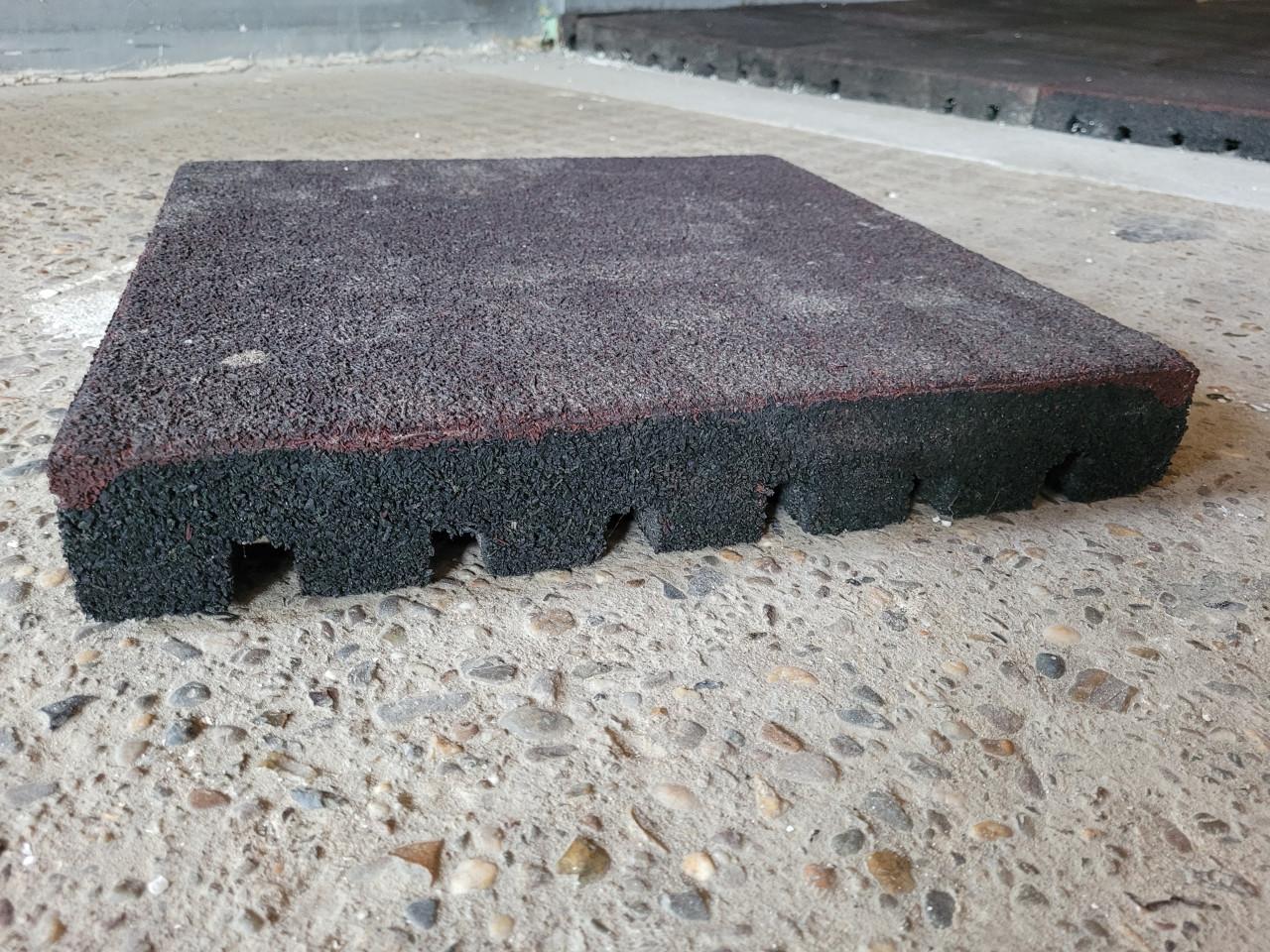 Rubber tegels