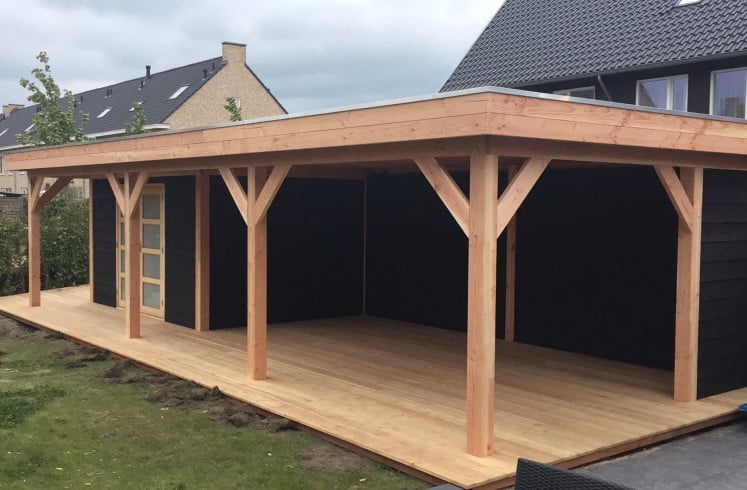 Douglas Overkapping - Veranda - Aanbouw -Schutting