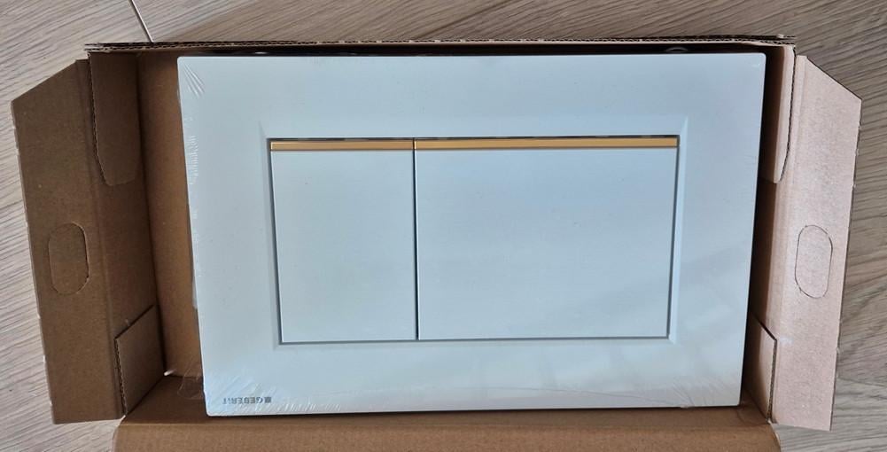 Geberit drukknop voor toilet