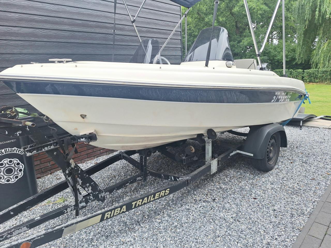 Bayside consoleboot -complete set, vaarklaar-