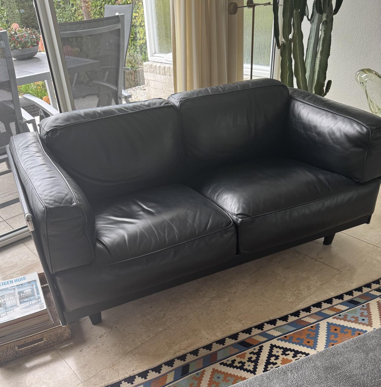 2 Poltrona Frau 2,5en 2 zitsbanken