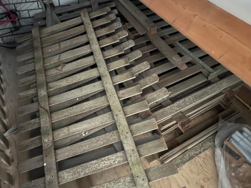 Hardhouten hekwerk