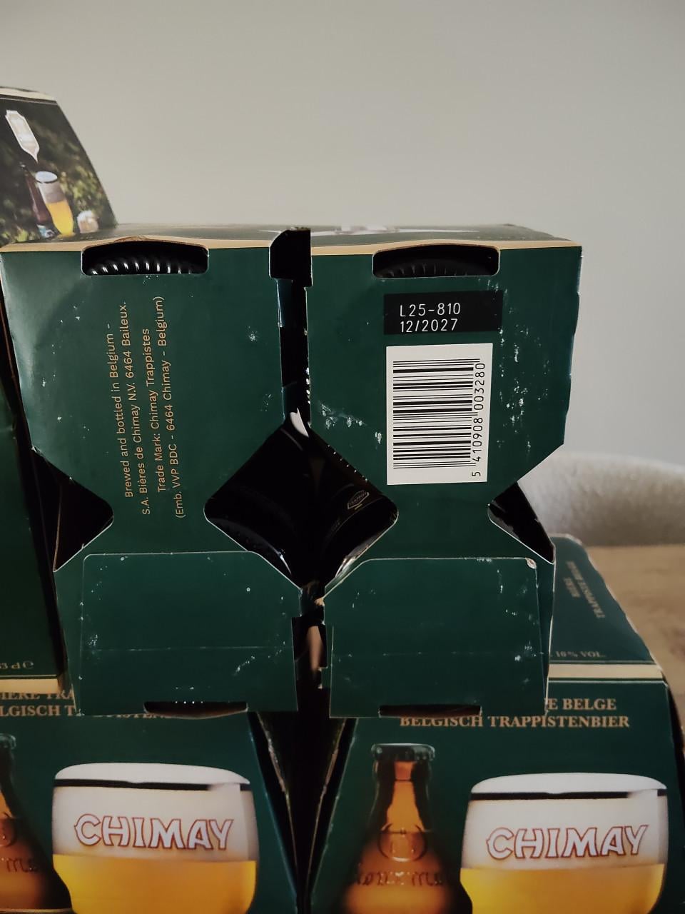 4-packs Chimay trappistenbier sterk Blond