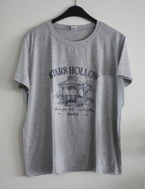 Grijs shirt met tekst  maat xxl