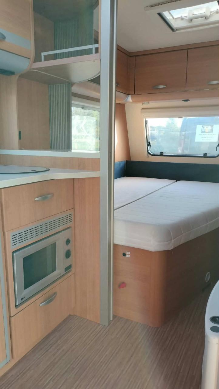 KNAUS Sport premiumline met voortent en mover