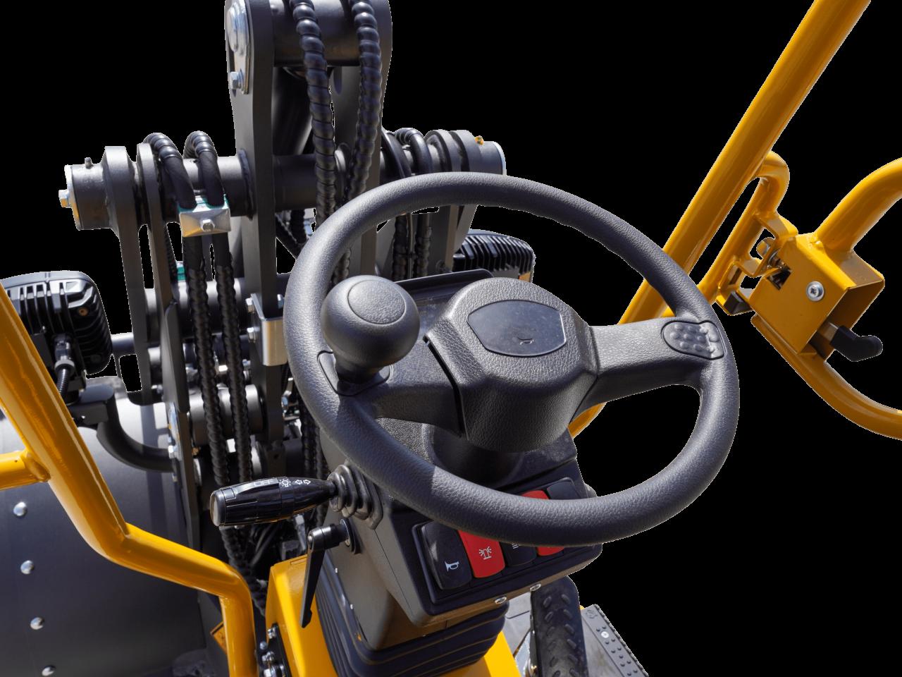 Nieuw model Eurotrac W11L hefvermogen 1650 KG