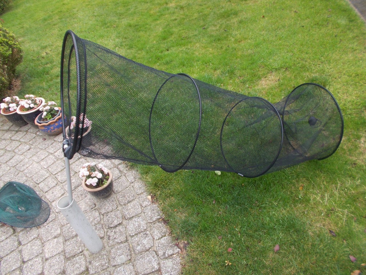 NIEUW LEEFNET met afneembare grond stick