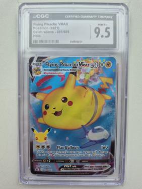 Pokemon Flying Pikachu VMAX 007/025 - Celebrations - CGC 9.5 (Mint+)
