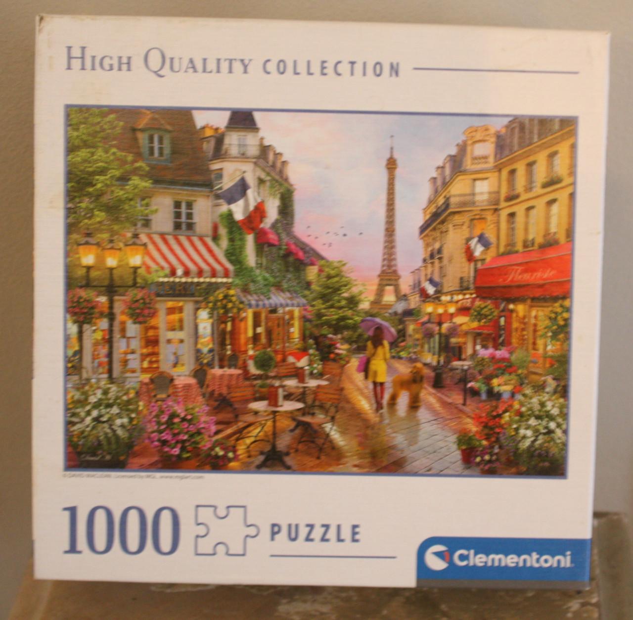 Puzzel flowers in paris 1000 stukjes