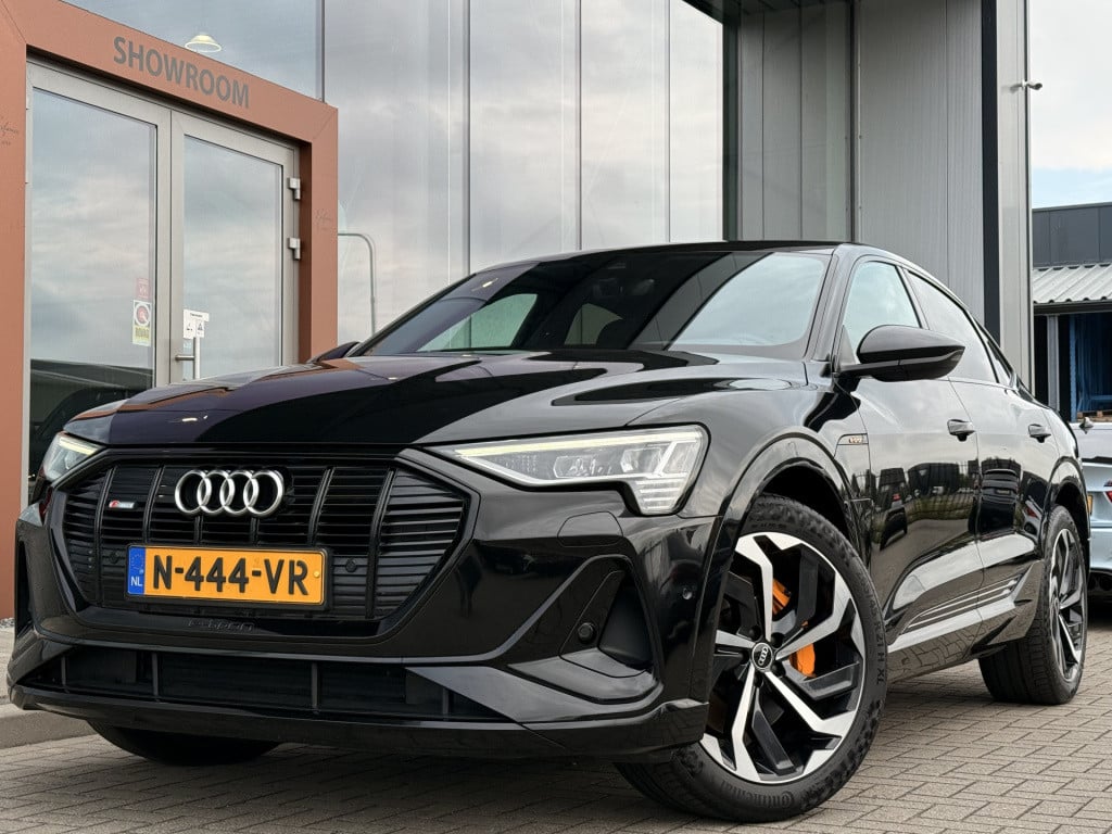 Audi E-tron sportback 55 quattro s edition 95 kwh | s-line | achteruitcamer