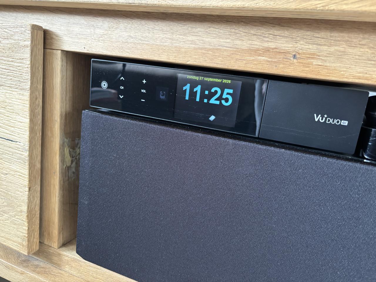 VU+ 4K satelliet en kabel ontvanger.