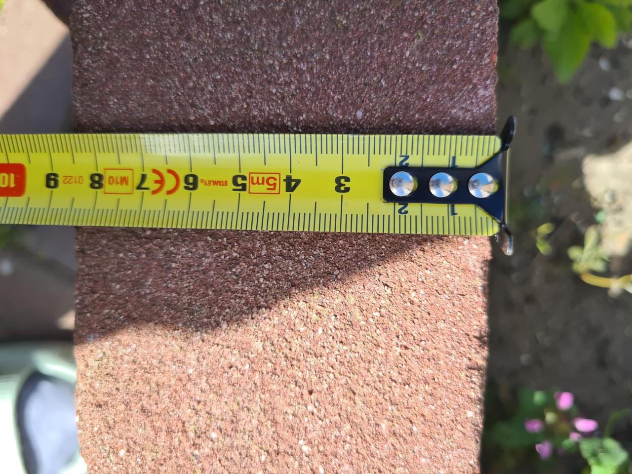 Gratis bakstenen (25 stuks)