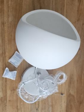 Hanglampen steen  kleur wit  4 stuks